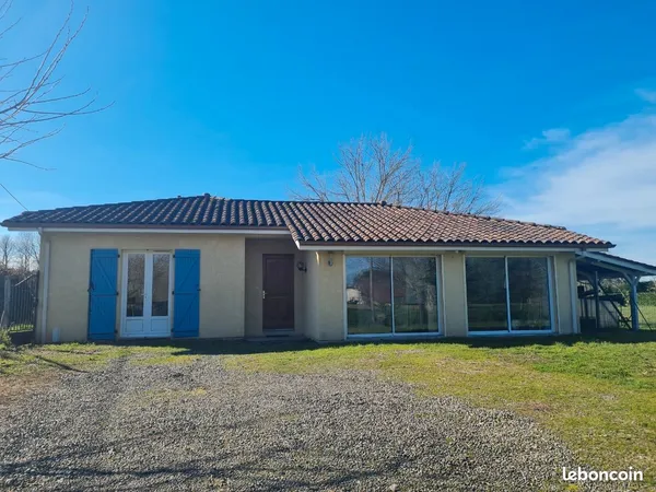 Maison plain-pied 124m2
