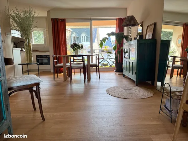 La Malouine Appartement traversant refait neuf en 2025 avec 3 grands balcons vue sur parc arboré