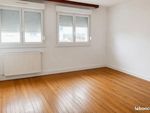 T3 BIS 74 m² - Audincourt - 2 chambres - Cellier - Cave