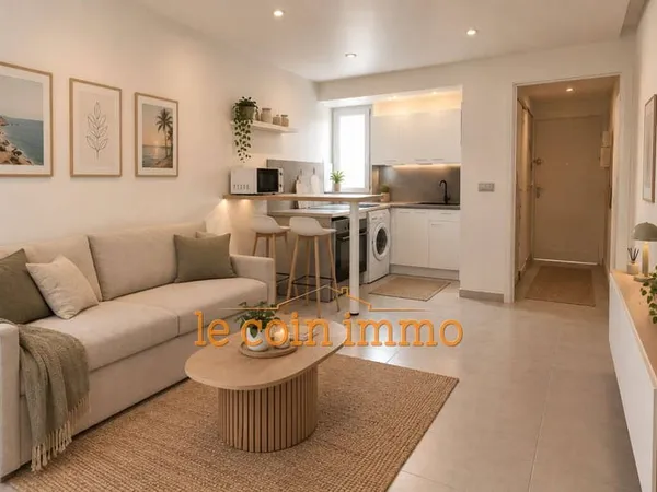 Appartement 1 pièce 18 m²