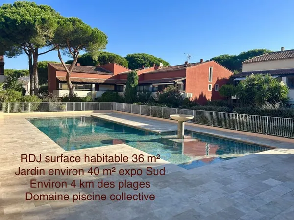 Rez de jardin transformable en F2 - parking privatif dans Ré