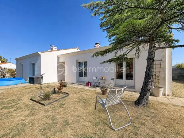 EXCLUSIVITÉ - LE PERRIER - MAISON DE PLAIN-PIED 123,5 M² - 3 CHAMBRES - GARAGE - JARDIN