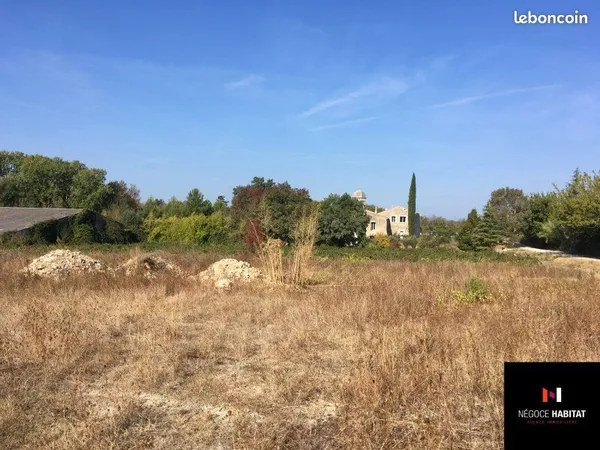 Terrain 500 m² Sommières