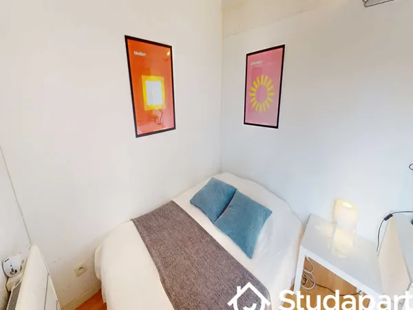 Chambre dans une colocation de 12m2