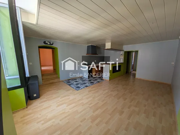 Appartement 4 pièces - 75 m² - Orgelet centre