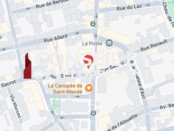 Boutique 89 m² ST MANDE