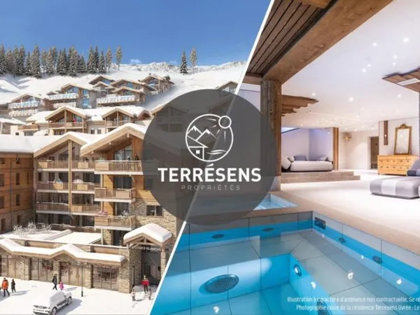 APPARTEMENT T2 CABINE BUREAU - RÉSIDENCE LES LOGES BLANCHES AUX