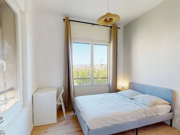 Chambre meublée en coloc rénovée - Centre Ville