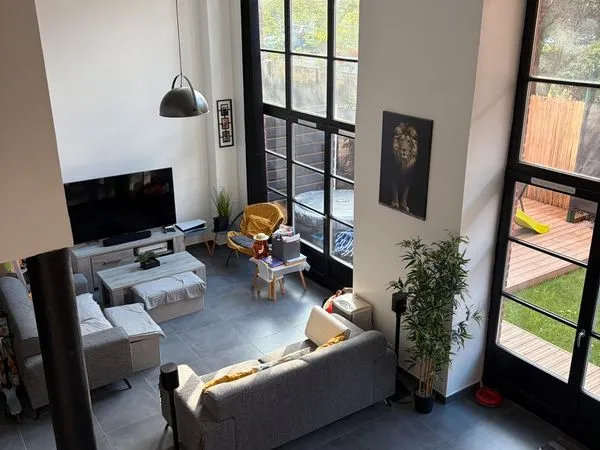 Loft 114m2 avec jardin