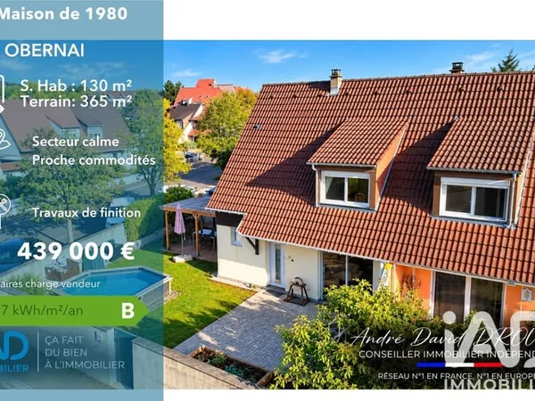 Maison 6 pièces 130 m²