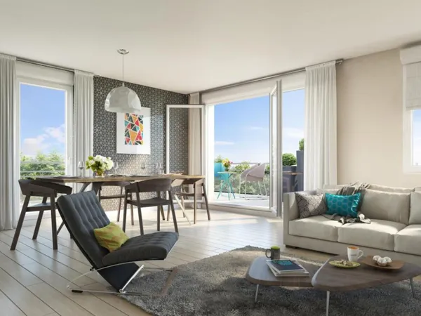 4 PIÈCES de 90m² + BALCON + PKG(s)