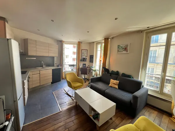 Vends appartement 41m² Belleville : T2 lumineux et rénové