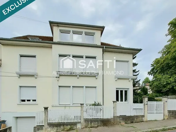 COUP DE CUR  UN CADRE DE VIE PRIVILÉGIÉ AU REBBERG, appartement-duplex avec jardin au sein de la c