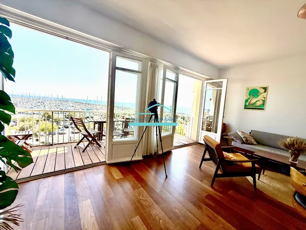 Palavas - Appartement T3 de 60 m2 - Terrasse vue panoramique