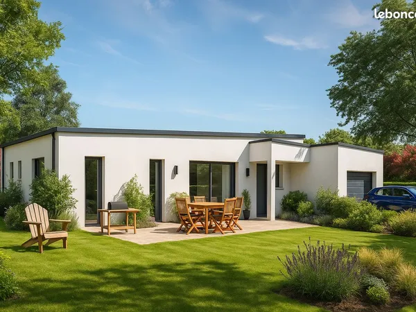 Projet terrain + maison sur la commune de Plelo