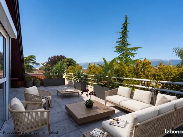 Penthouse 5 pièces 131 m²