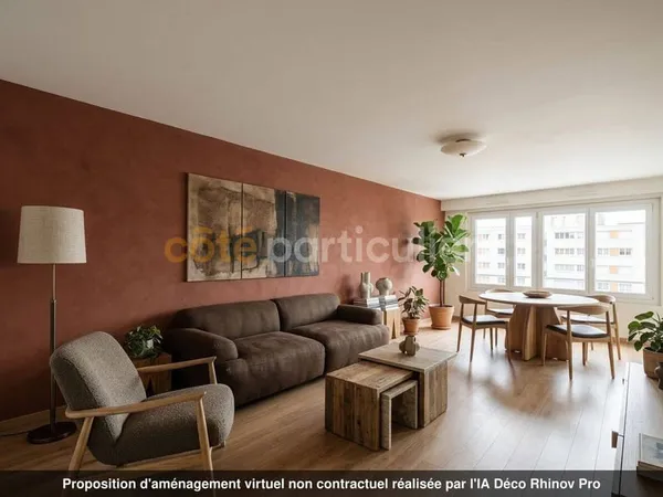 Appartement 3 pièces 73 m²