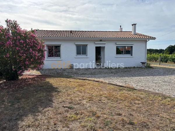 VENSAC maison de 120 m2, garage et dépendance sur 1700 m2.