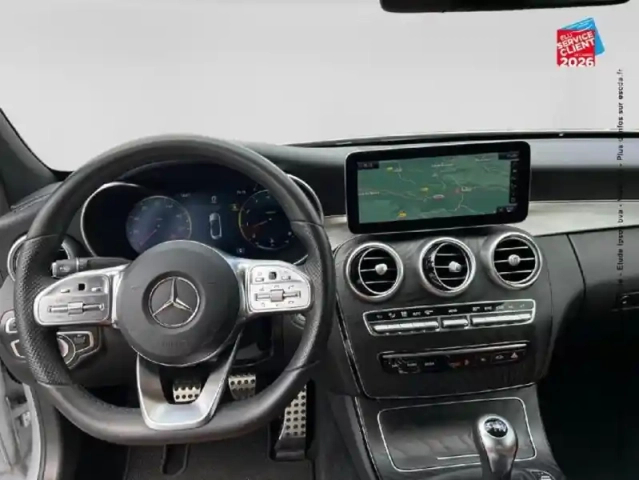 Mercedes Classe C cabriolet 180 156ch amg line euro6d-t — photo 12
