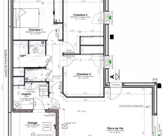 Maison 3 chambres de 2023 classe énergétique A