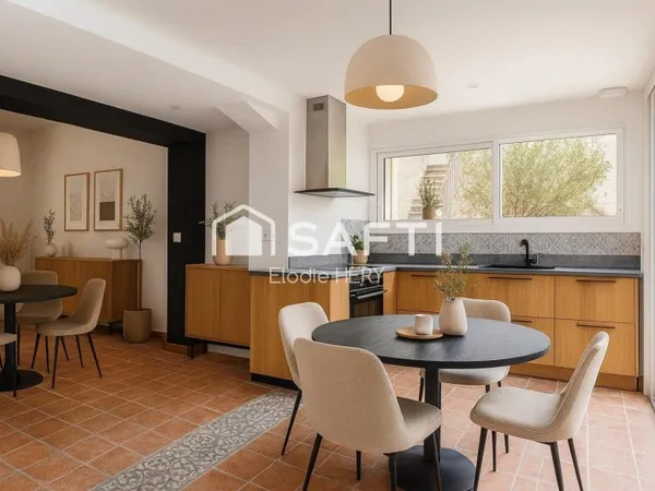 T3 67 m2 rénové avec patio - Bordeaux Rive Droite
