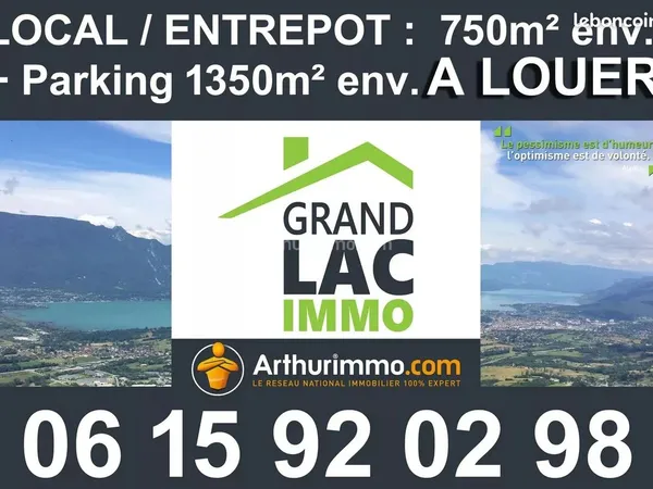 Local 750 m² Voglans