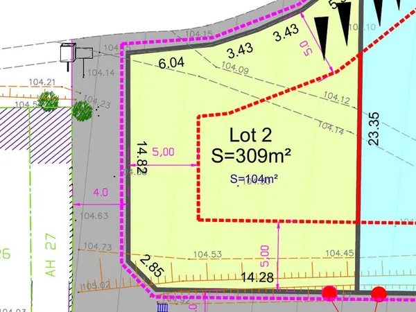 Terrain constructible viabilisé au coeur de LLUPIA