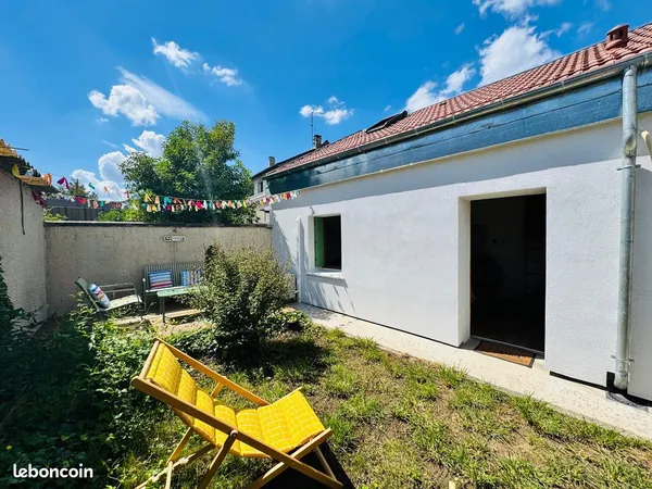 Maisonnette avec jardin 19m2 carrez 34m2 au sol
