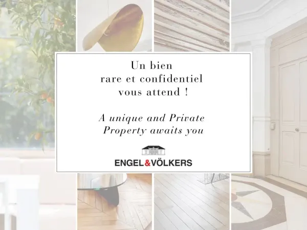 APPARTEMENT DE CARACTÈRE À RÉNOVER - IMMEUBLE DE PRESTIGE