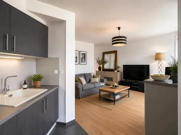 Appartement de 3 pièces principales