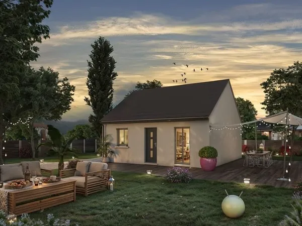 Projet de construction d'une maison 49 m² avec terrain à MORTCERF (77)
