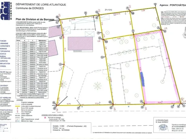 Terrain 672 m²