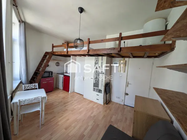 Studio + mezzanine