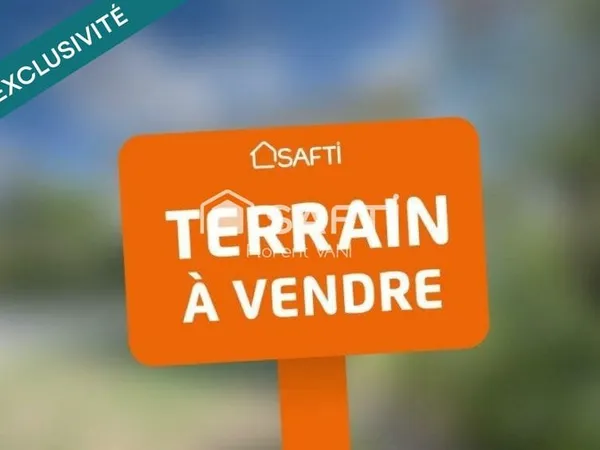 Terrain plat et bien proportionné