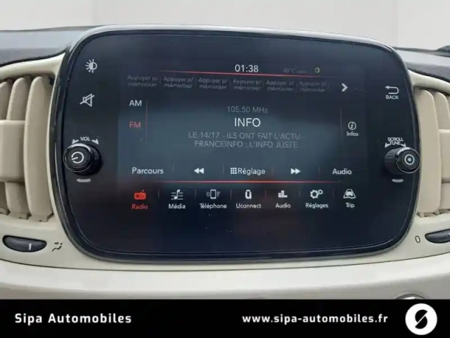 Fiat 500 1.2 69 ch eco pack — photo 16