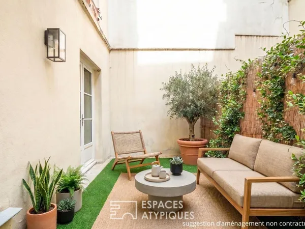 Appartement avec terrasse au coeur du Marais