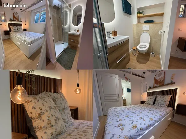 T2 34m2 meublé neuf Villeneuve Loubet village