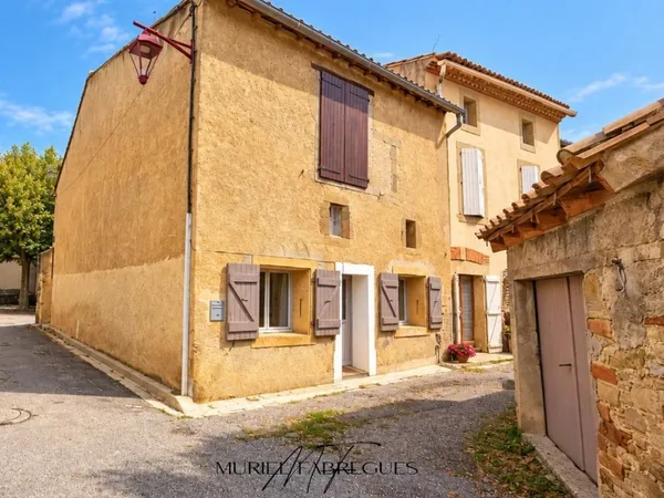 Maison de village 11150 Villepinte de 200 m2 environ à rénover en totalité