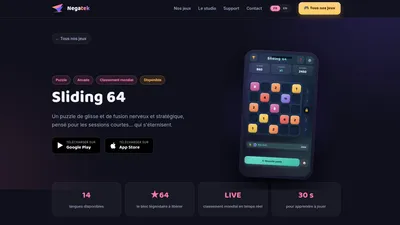 Sliding 64: el puzzle móvil donde es todo el tablero el que se desliza, gratis en iOS y Android