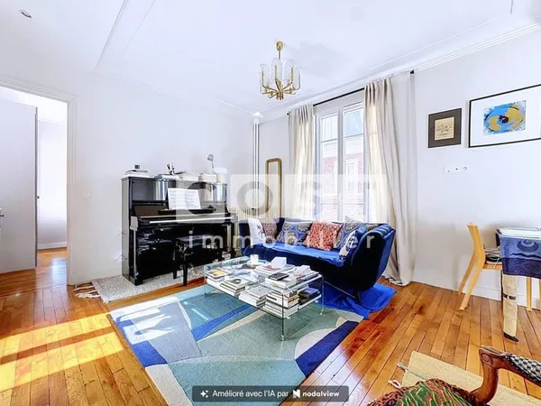 Appartement 2 pièces 39 m²