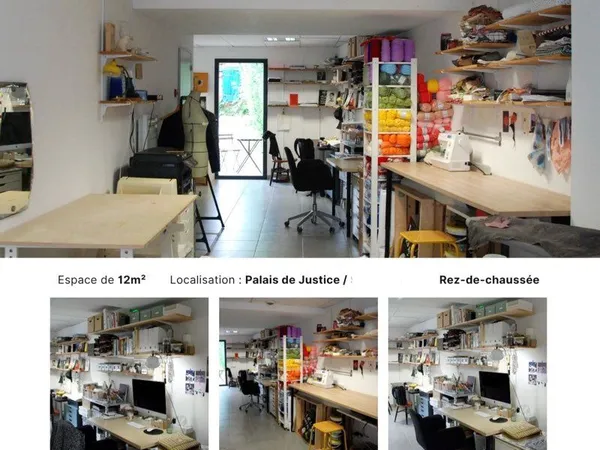 Place dans Atelier/Bureau partagé centre ville