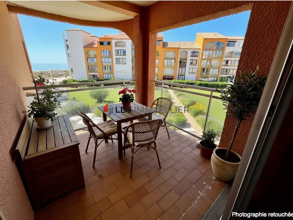 A VENDRE T2 VUE MER AVEC TERRASSE
