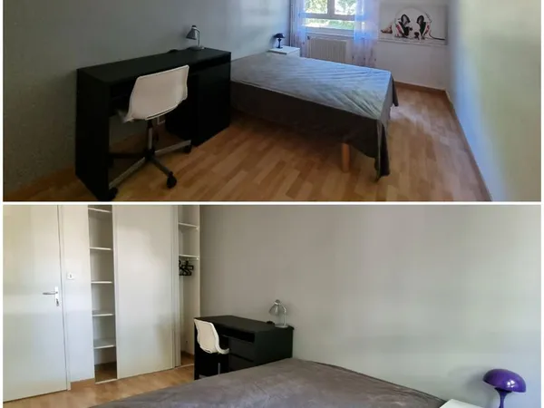 Chambre meublée dans coloc