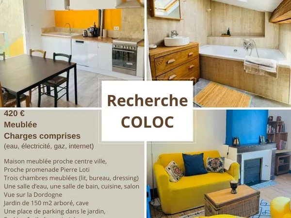 Colocation dans Bergerac