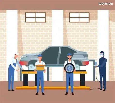 Garage mécanique et carrosserie equipés