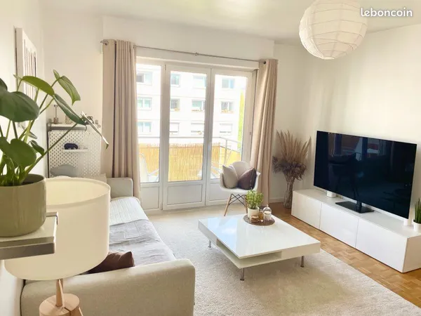 🏡 À louer - Charmant F1 de 46 m² avec balcon - Strasbourg (Rue de Ribeauvillé)