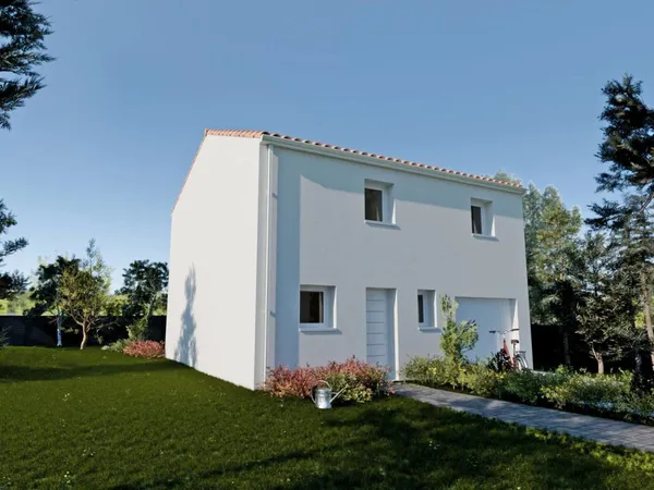 Maison SERENITE G 97.0m² à La Roche-sur-Yon, terrain de 342m², projet avec accompagnement Bâti85