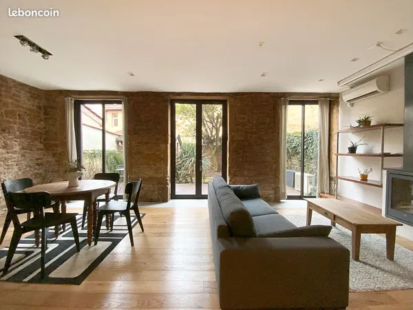 À LOUER : T2 meublé 57,5m² avec jardin privatif - Quartier calme proche Presqu'île