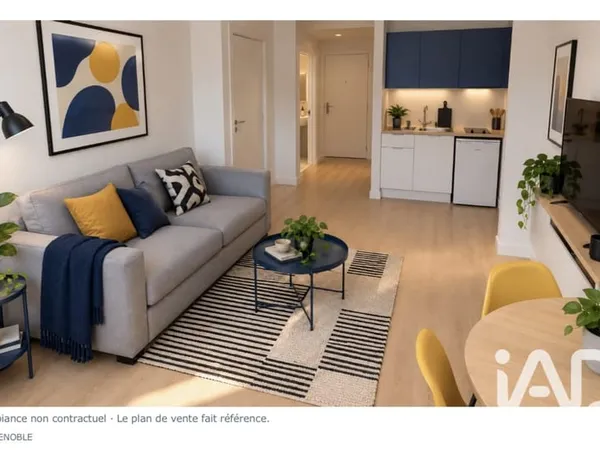 Appartement 2 pièces 24 m²