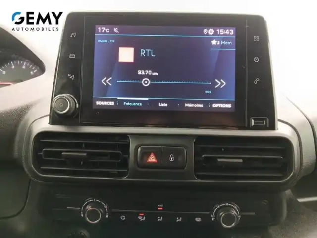 Peugeot Partner fourgon m 650 kg bluehdi 100 s&amp;s bvm6 — photo 14